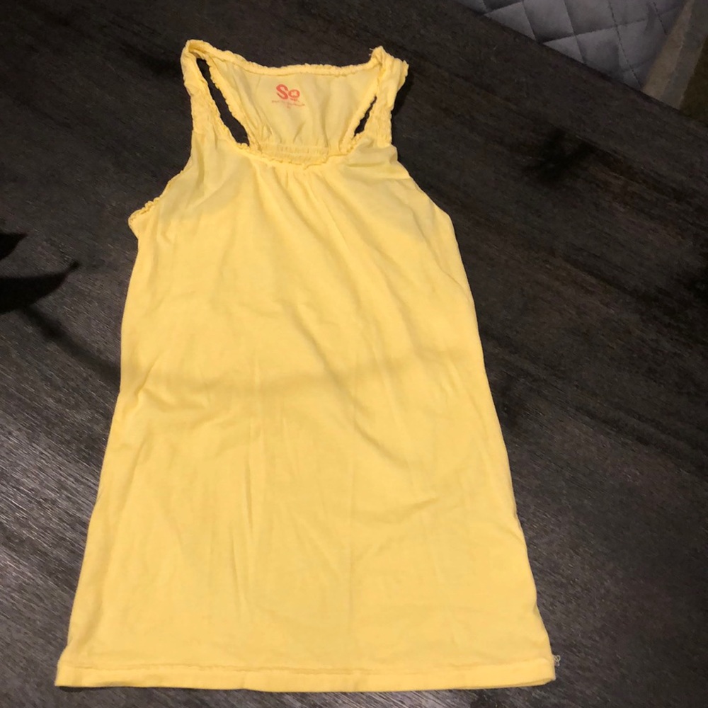 Yellow tank
